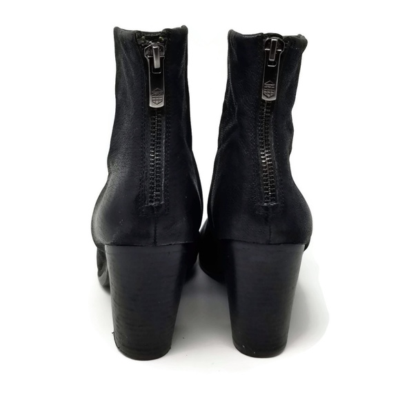 Vince Camuto Hadley Leather Bootie Size 7 SH0219 - Picture 5 of 7